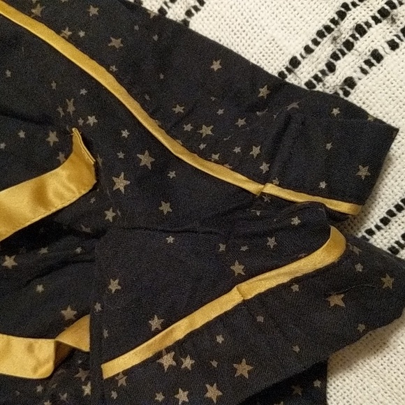 Black & Gold Stars Sleepwear Shorts - Picture 7 of 11